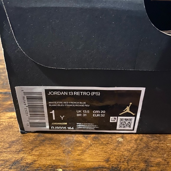 Air Jordan 13 Retro- Preschool size 1Y (US) with pack of laces - Picture 11 of 16